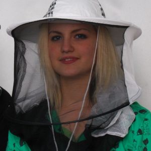Gumis méhészsapka (kétrétegű vékony anyagból)